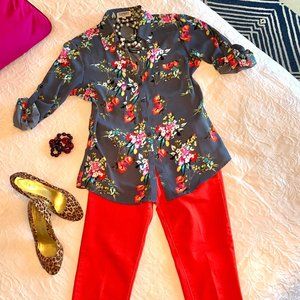 Spring Summer Flowing Top